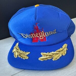 Vintage Walt Disney World Hat Snapback Trucker Cap Mesh Scrambled Eggs